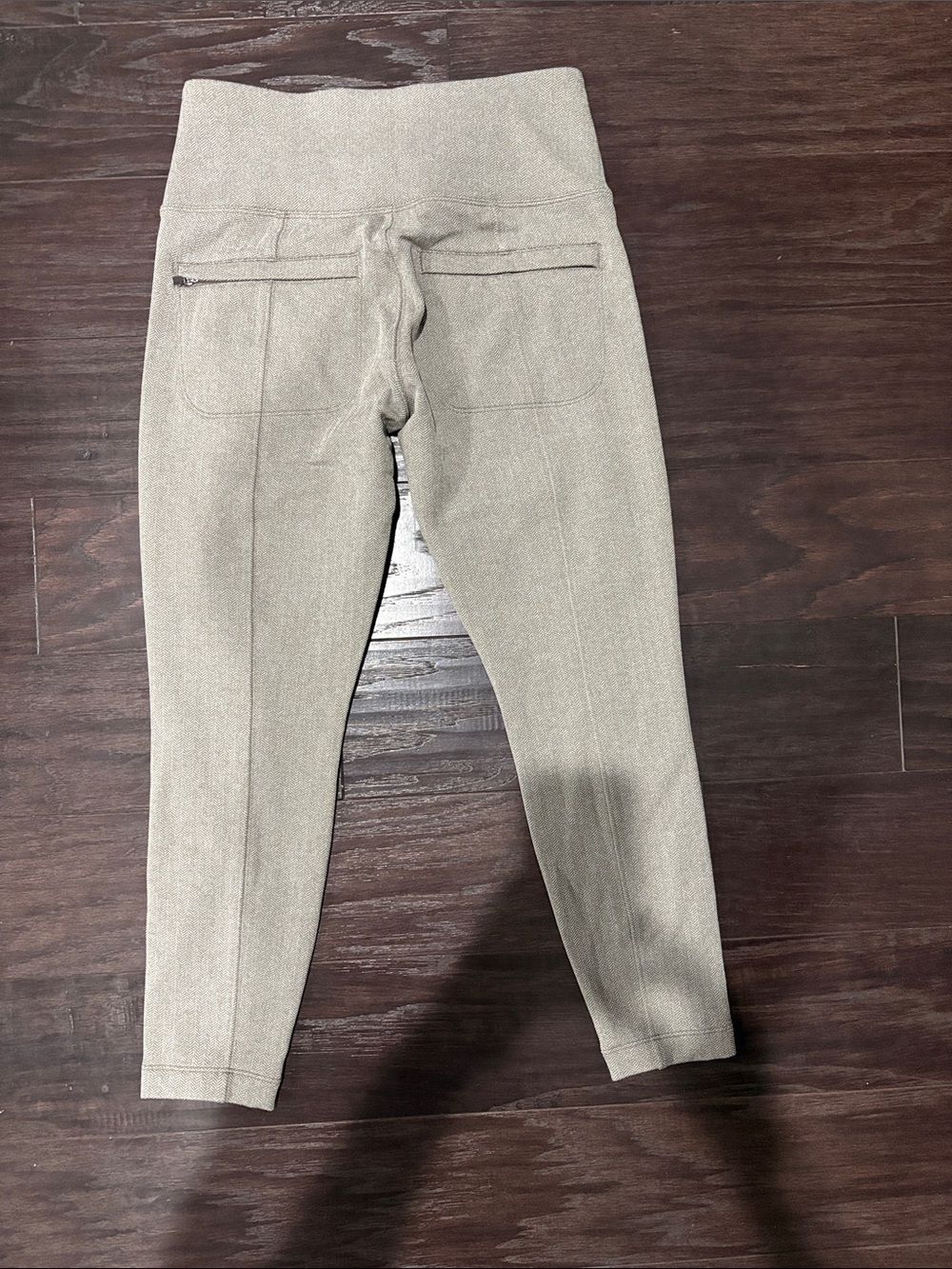 Athleta Delancey HerringboneTights- Light Beige - Picture 2 of 4